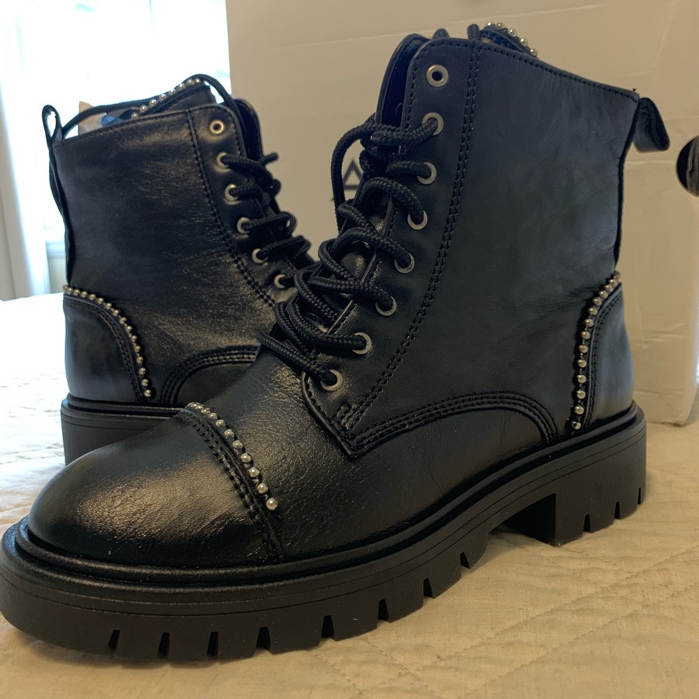 ALDO Studded Combat Boots